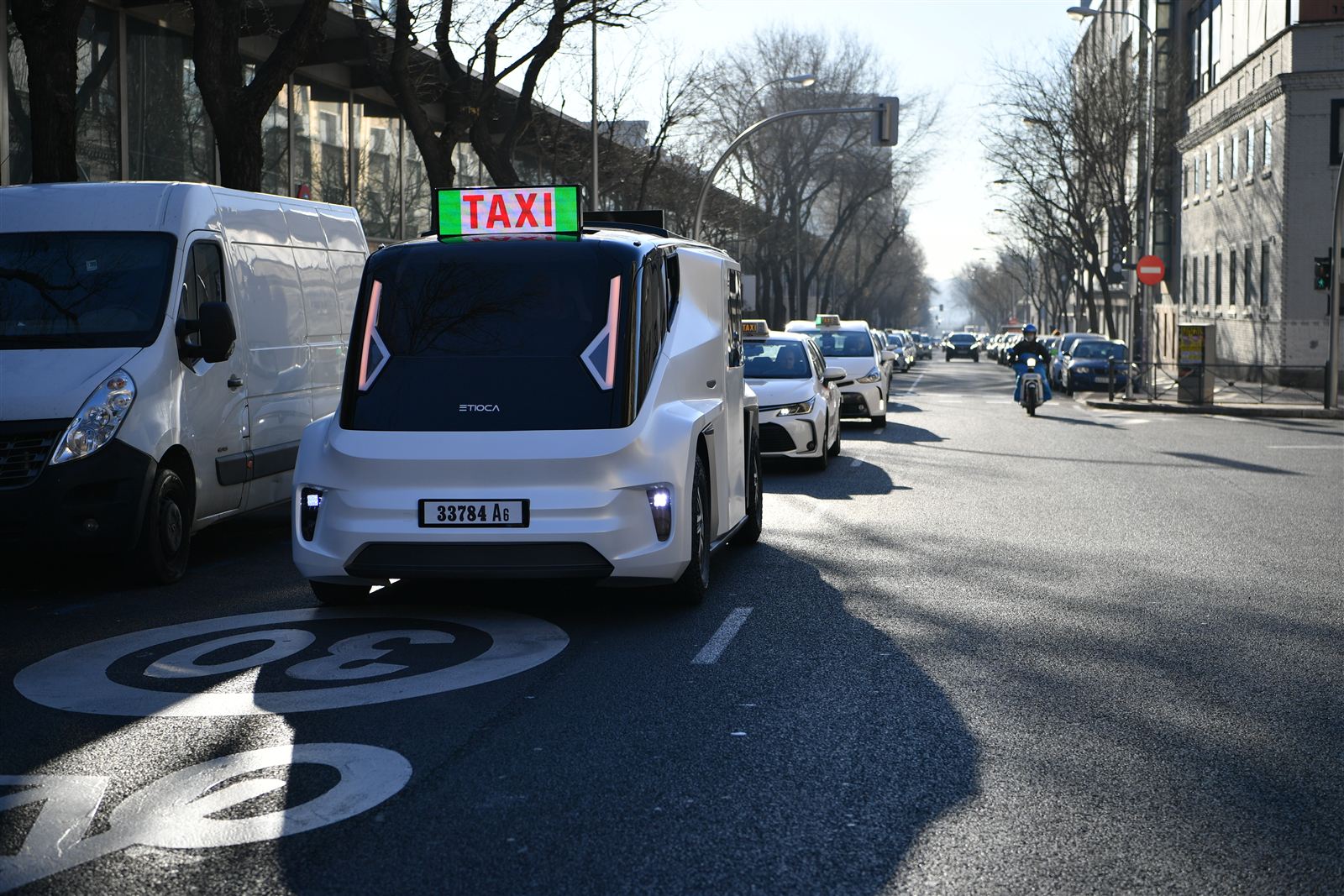 The prototype in central Madrid