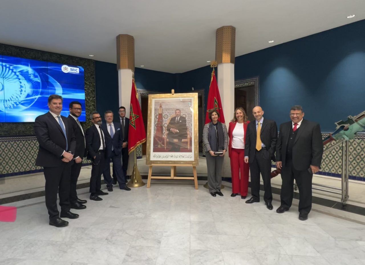 ETIOCA delegation at a ministry in Rabat